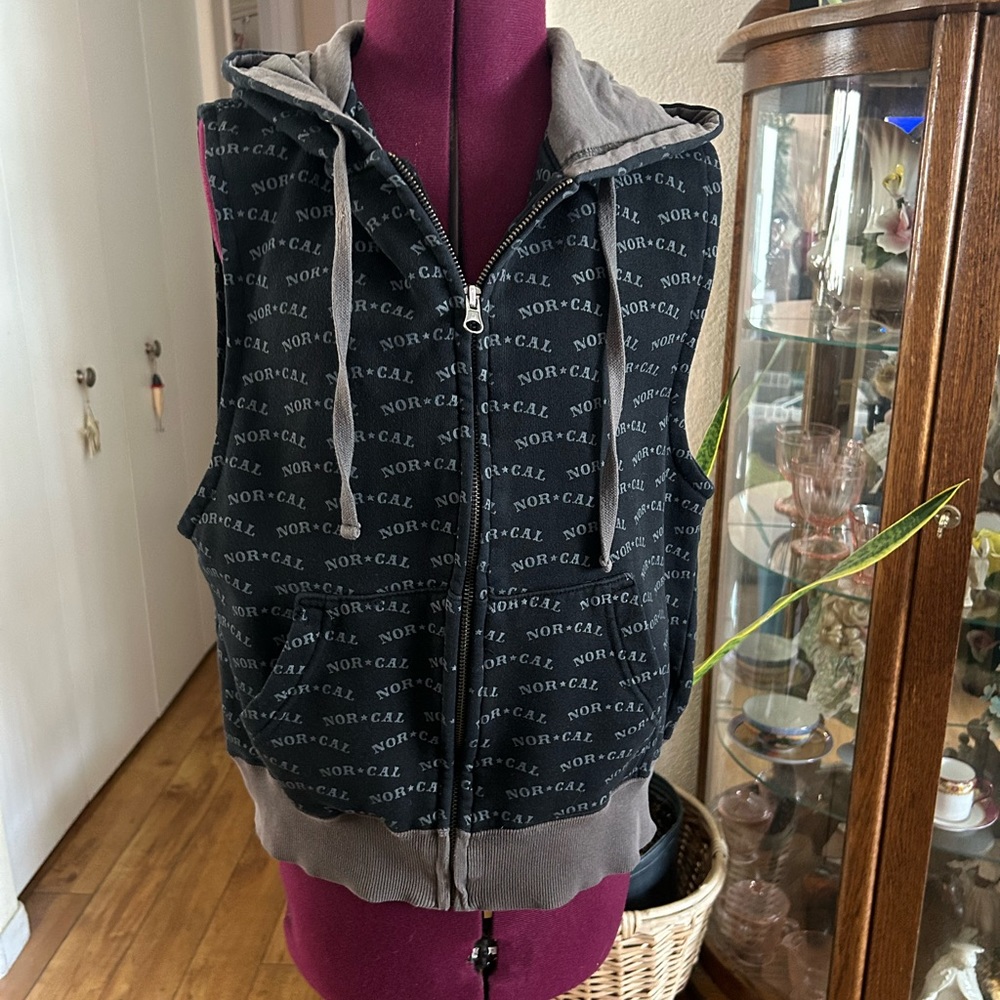 Nor Cal Logo Vest With Hood